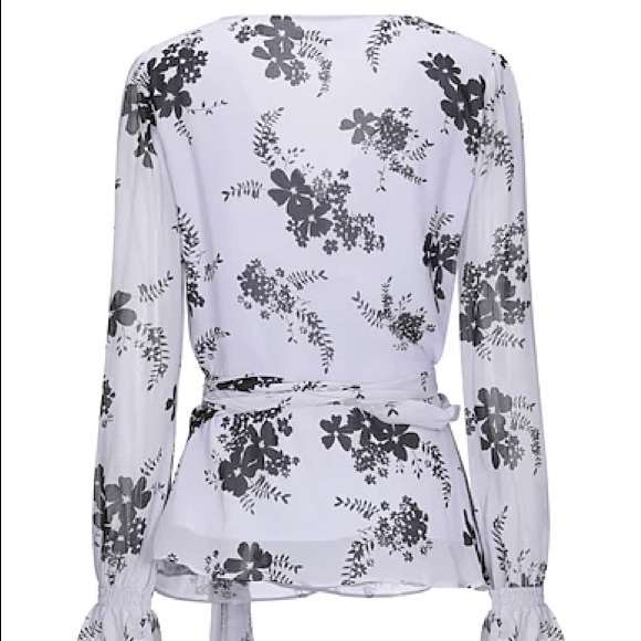 Micheal Kors Wrap around Blouse - Picture 2 of 11